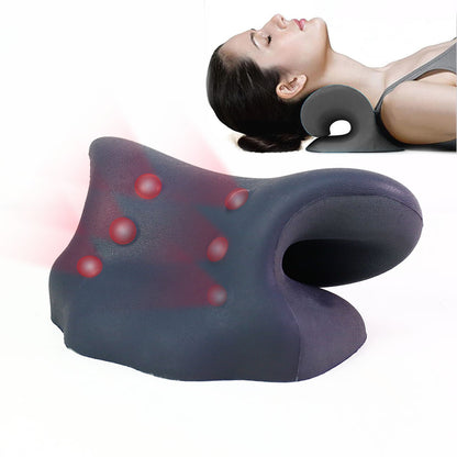 Heated Traction Pillow Home Cervical Massage